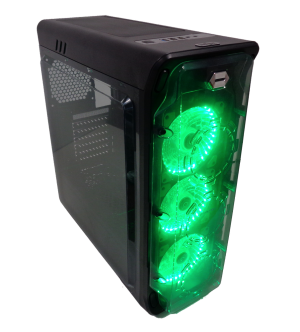 CASE GAMING ATX CORTEK GHOST BLACK