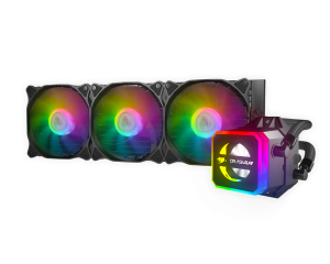 Охладител за процесор COUGAR Helor 360 Liquid Cooling, течно охлаждане