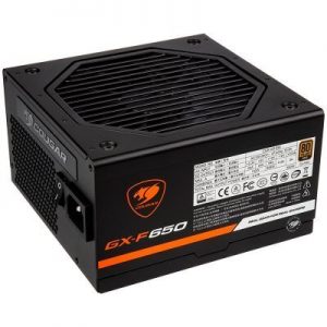 Захранващ блок COUGAR GX-F 650, 650W 80-PLUS Gold Efficiency, модуларен