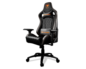 Геймърски стол COUGAR Armor S BLACK Gaming Chair, Full Steel Frame