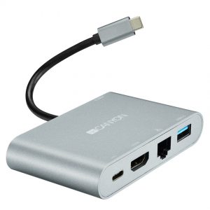 Докинг станция CANYON CNS-TDS04DG USB Type-C Multiport 5-in-1