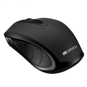 Безжична мишка CANYON CNS-CMSW08B, Dual Mode Bluetooth and USB, черна