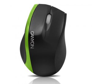 Мишка CANYON CNR-MSO01NG, Чено - Зелена