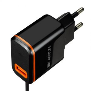 Зарядно устройство CANYON CNE-CHA042BO, 5V-2.1A