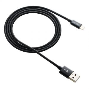 Lighting USB кабел за зареждане и данни CANYON CNE-CFI3B,