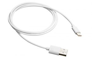 Кабел за зареждане и данни CANYON CNE-USBC1W, Type-C USB