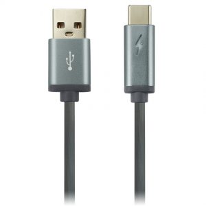 Кабел за зареждане и данни CANYON CNS-USBC6DG, метален корпус