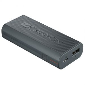 Външна батерия CANYON CNE-CPBF44DG, 4400 mAh