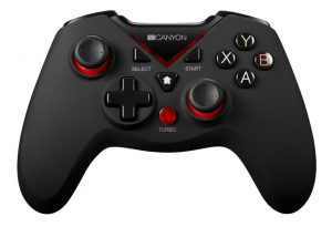 Безжичен контролер 4 в 1, CANYON CND-GPW7, съвместимост с PC, PS3, Android, Xbox360
