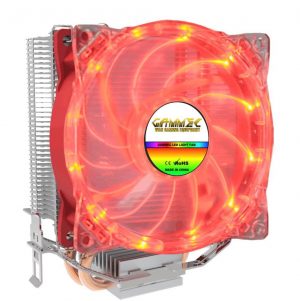 Охладител за процесор Gammec Bora за INTEL и AMD Red