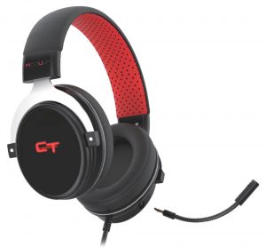 Геймърски слушалки CTesports Modula Black/Red