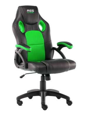 Геймърски стол ALANTIK RS5 GREEN/BLACK
