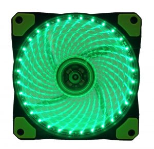 Вентилатор GAMMEC 12CM 32LED Зелен