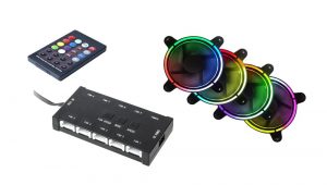 Комплект от 4 вентилатора CTesports RING FANS SET HYPERON