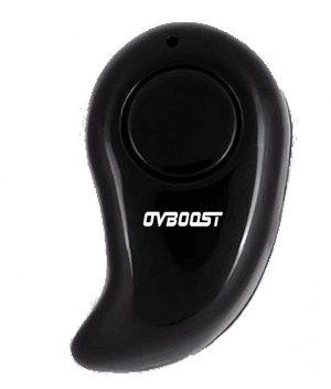Безжична слушалка EARPHONE OVBOOST BLUETOOTH BLACK