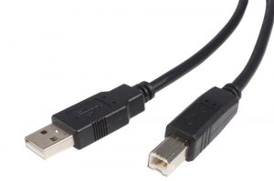 USB 2.0 кабел за принтер USB A/B - 5 метра